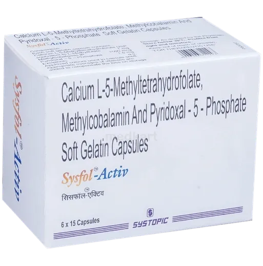 sysfol activ capsule 15's